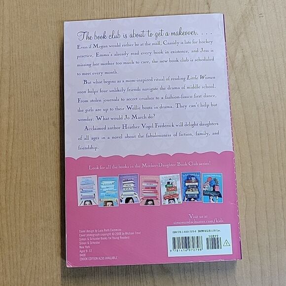 The Mother-Daughter Book Club Heather Vogel Frederick Set Of 4 paperback - Picture 5 of 9
